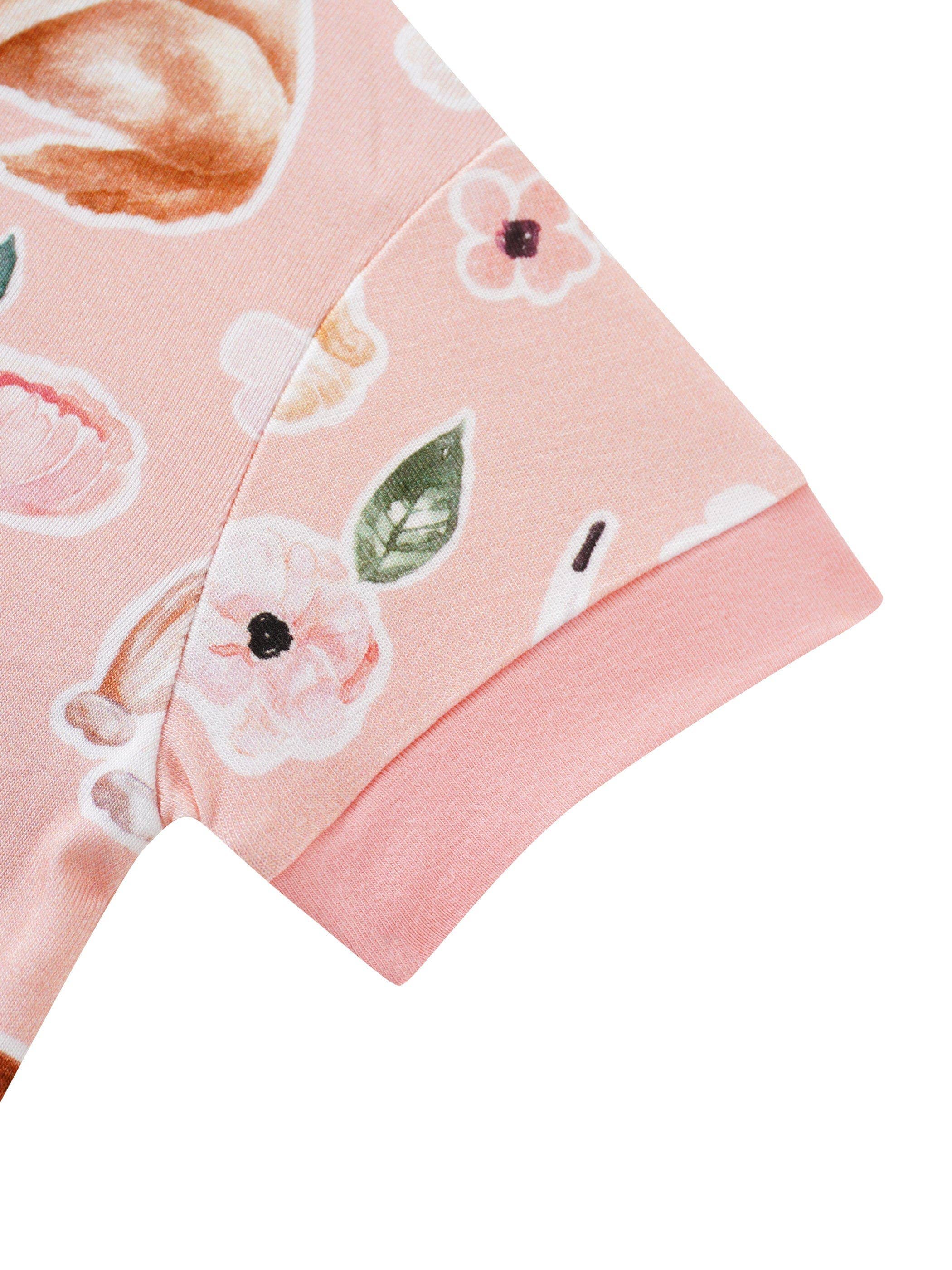 Posh TOT Pups & Petals Bamboo Shorty Romper  CINCO DE MAYO PROMO - FINAL SALE