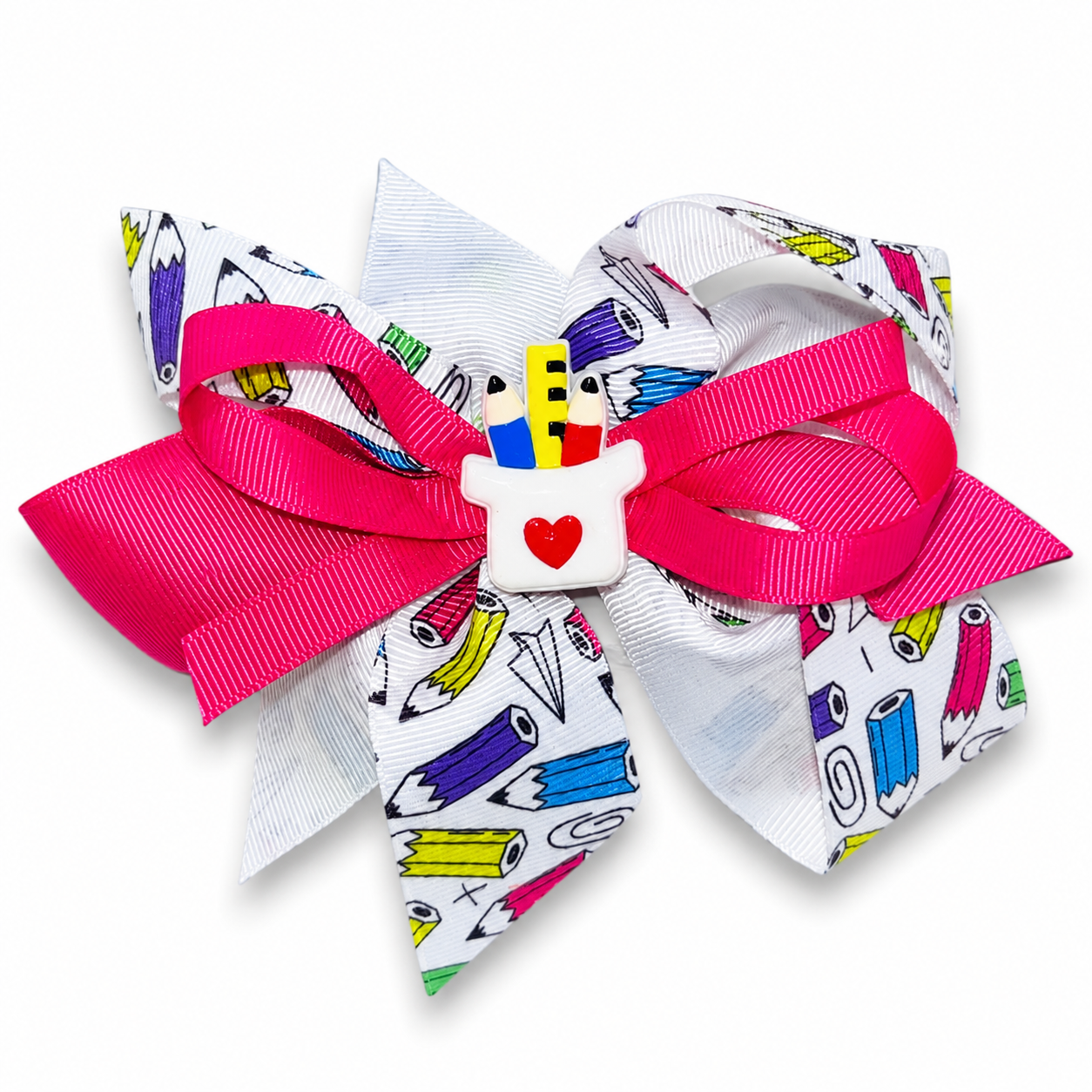 Back to School Boutique Bow