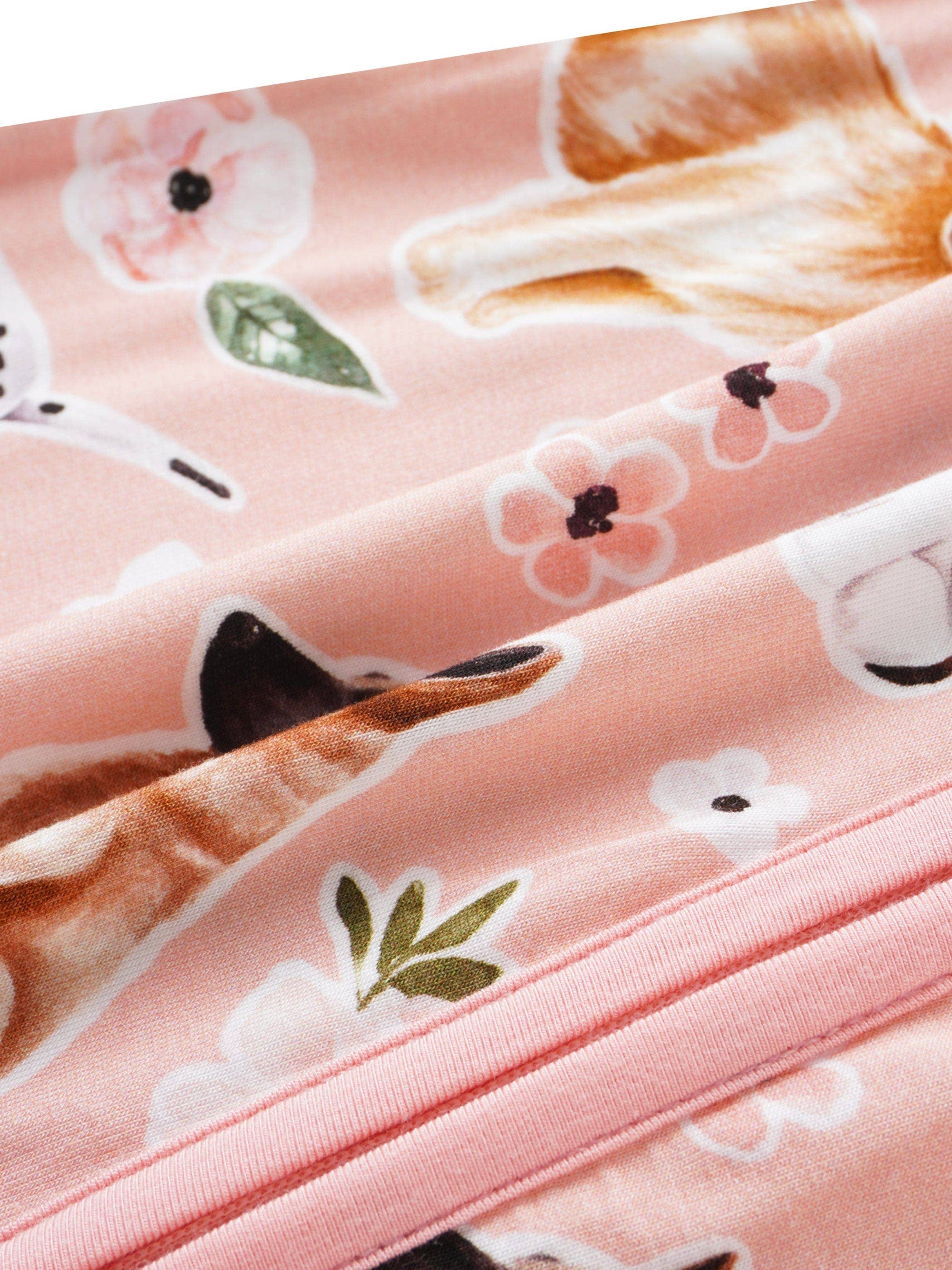 Posh TOT Pups & Petals Bamboo Shorty Romper  CINCO DE MAYO PROMO - FINAL SALE
