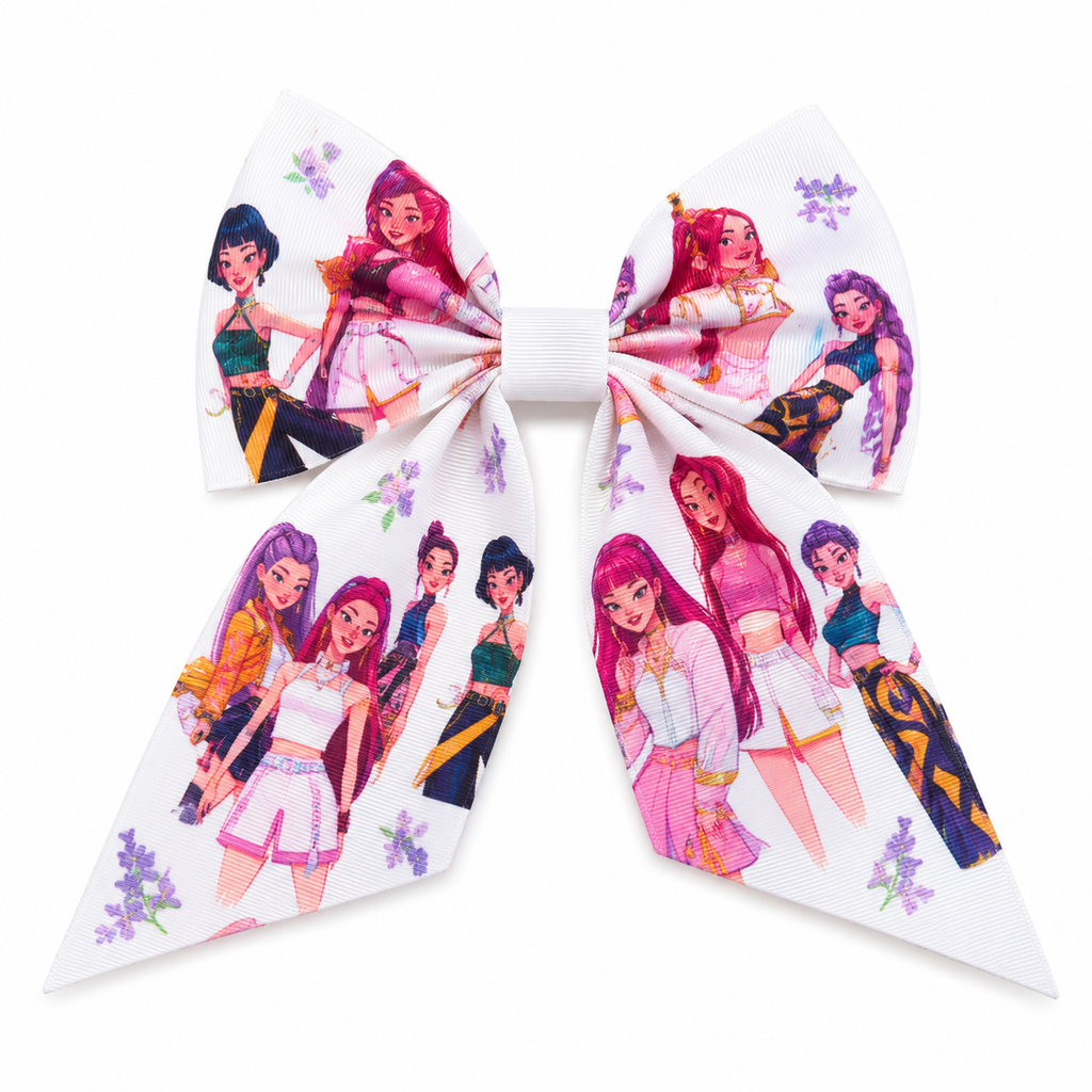 Large K-Pop Demon Hunter Boutique Bow
